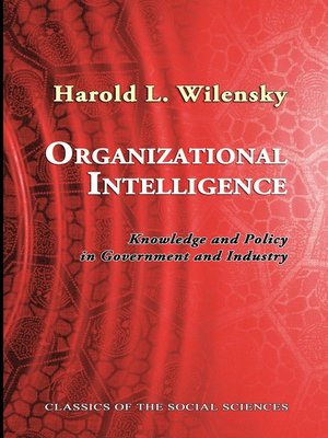cover image of Organizational Intelligence